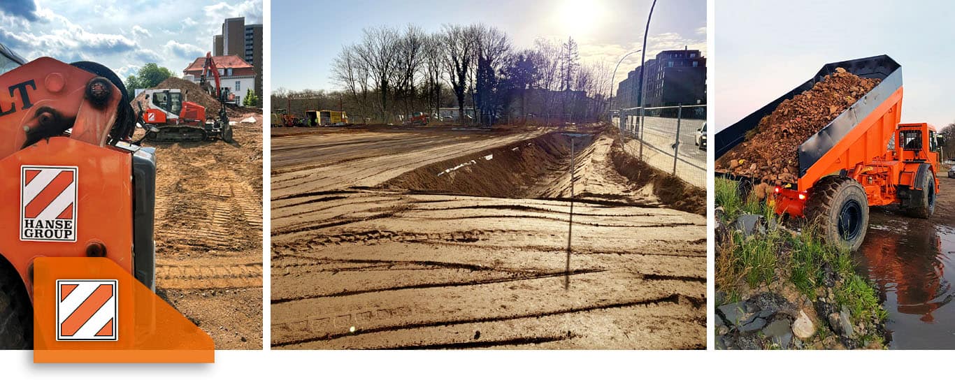 Erdbau Erdarbeiten Baggerarbeiten deutschlandweit